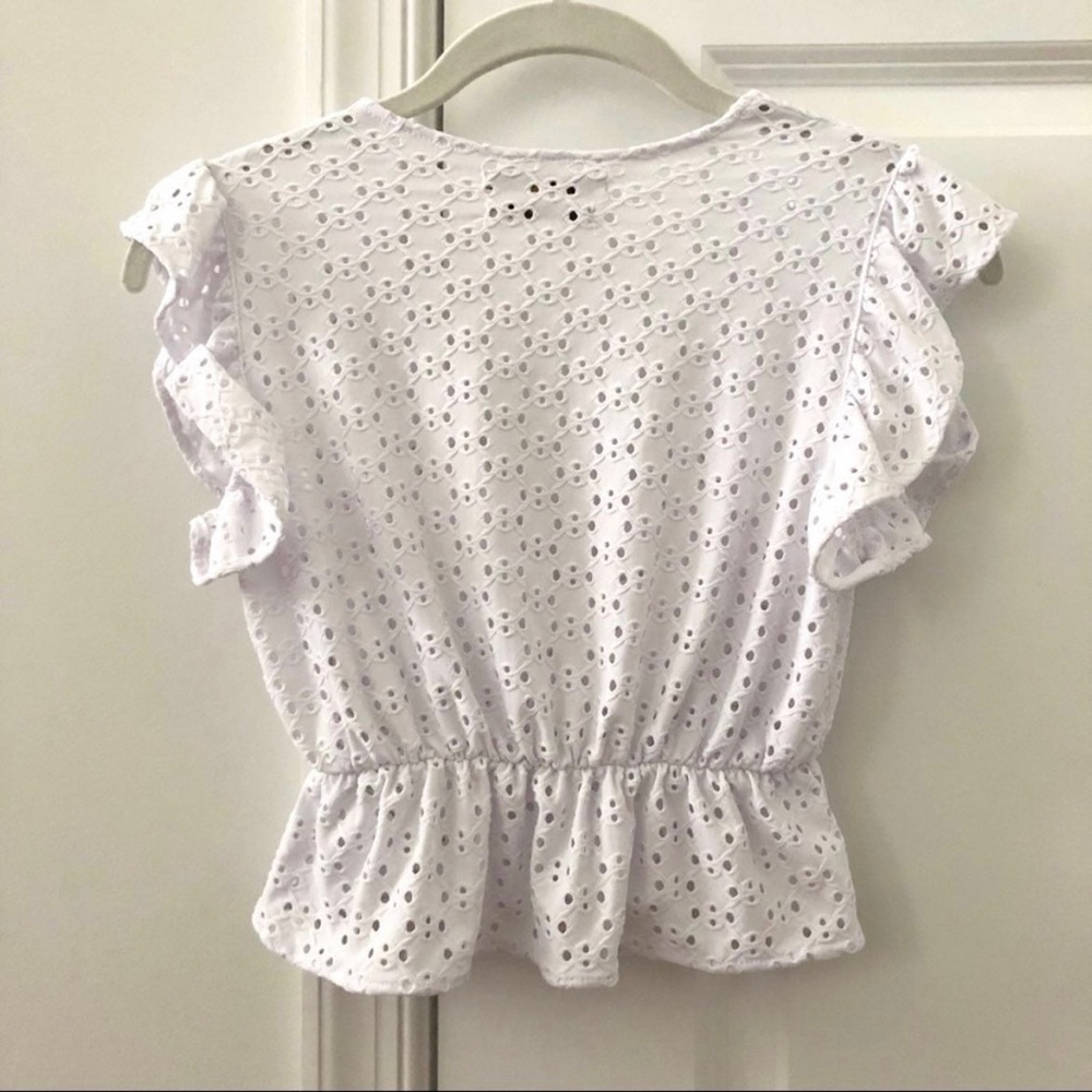 Pull & Bear Peplum Crop Top - Picture 4 of 6